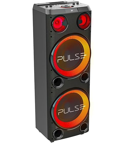 Caixa de Som Torre Storm 8Pol. 1000w Rms Bt/Fm/P10 Pulse - SP509